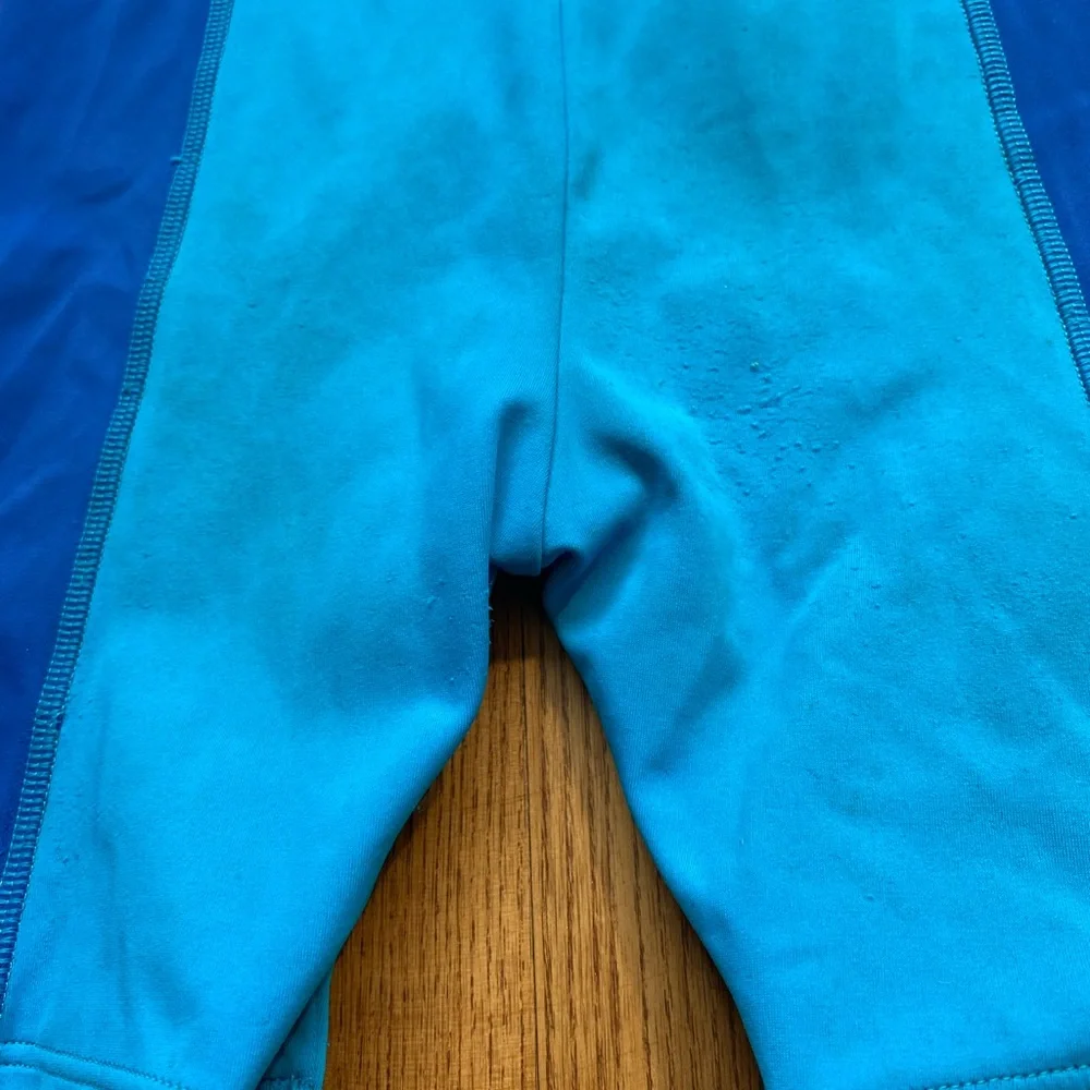 Lands End Toddler Baby Size 18 Months Full Cover Body Swimsuit Wetsuit Blue Navy